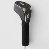 Himmelsmondphase (5) golf headcover (angewinkelt)