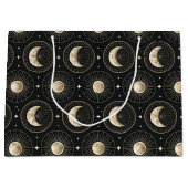 Himmelsmondphase (5) große geschenktüte (Vorderseite)