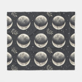 Himmelsmondphase (6) fleecedecke (Vorderseite (Horizontal))
