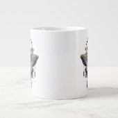 Himmelsmondphasen-Motte  Jumbo-Tasse (Vorderseite)