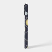 Himmelsmondphasen-Muster iPhone 15 Hülle (Linke Seite)