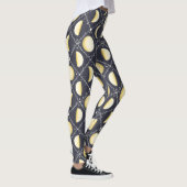 Himmelsmondphasen-Muster Leggings (Rechts)