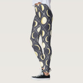 Himmelsmondphasen-Muster Leggings (Links)
