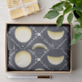 Himmelsmondphasen-Muster Seidenpapier (Geschenk)