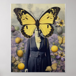 Himmelsmondphasen Poster | Mystischer Boho-Astrolo