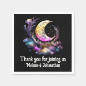 Himmelsmondsterne, chic stars serviette (Vorderseite)