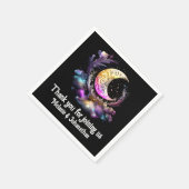 Himmelsmondsterne, chic stars serviette (Ecke)