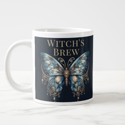 Himmelsmotte Dark Aesthetic Tasse (Links)