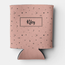 Himmelsmuster alte Rose Dosenkühler