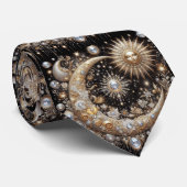 Himmelsmuster-Diamant Krawatte (Gerollt)