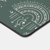 Himmelsmuster von Katzen der dritten Ecke Schreibtischunterlage (Ecke)