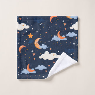 Himmelsmusterpapier-Astronomie Waschlappen