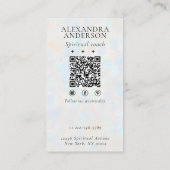 Himmelsmuth und Mondholografie Visitenkarte (Rückseite)