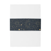 Himmelsmystische Elemente - Sternzeichen Einladungsbanderole (Rückseitenbeispiel)