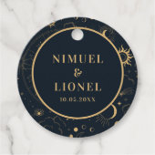 Himmelsmystische Elemente - Sternzeichen Geschenkanhänger (Vorderseite)