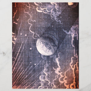 Himmelsmystische Galaxie-Universum-Schreibpapier