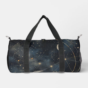 Himmelsnächtlicher Himmel, kosmische Vögel für Yog Duffle Bag