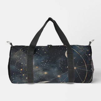 Himmelsnächtlicher Himmel, kosmische Vögel für Yog Duffle Bag