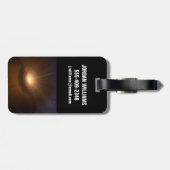 Himmelsobjekt Cx330. Gepäckanhänger (Rückseite horizontal)