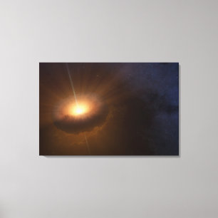 Himmelsobjekt Cx330. Leinwanddruck