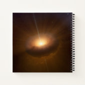 Himmelsobjekt Cx330. Notizblock (Rückseite)