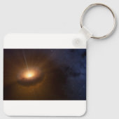 Himmelsobjekt Cx330. Schlüsselanhänger (Rückseite)