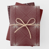 Himmelsobjekte, Mond, Sonne, Katze, Sternexplosion Geschenkpapier Set (Beispiel)