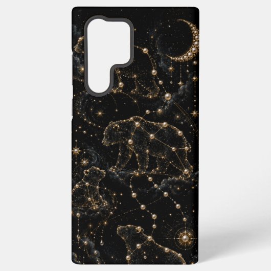 Himmelsperlen-Bären-Orbit Samsung Galaxy Hülle (Rückseite)