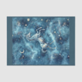 Himmelspferd im Weltraum Seidenpapier (Vorderseite)