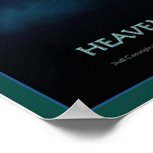 Himmelsränen Poster (Ecke)