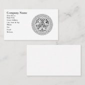 Himmelsring mit Vögeln Visitenkarte (Vorne/Hinten)