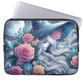 Himmelsrose Hexe Träumeland Laptopschutzhülle (Vorderseite)