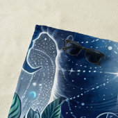 Himmelsrose Hexe Traumlandschaft Strandtuch (Beispiel)