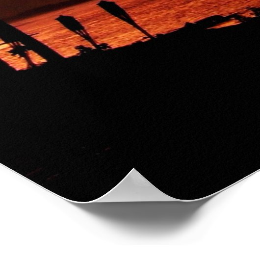 Himmelsschildkröte Poster (Ecke)