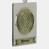 Himmelsschildkröten Banner-Ornament Silber (Rechts)