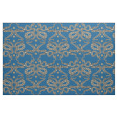 Himmelsschlangen blauer Stoff (Fat Quarter (45,7 x 55,9 cm))
