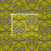 Himmelsschlangen Stoff (Kachel)