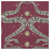 Himmelsschlangen Stoff (Nahaufnahme)