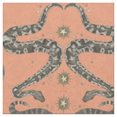 Himmelsschlangen Stoff (Nahaufnahme)