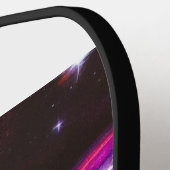 Himmelsschmetterling Schwarz-Weiß Pickleball Schläger (Linke Seite)