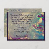 Himmelsschrei Postkarte (Vorne/Hinten)