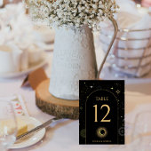 Himmelsschwarzer Bogen Astrologische Tischnummer