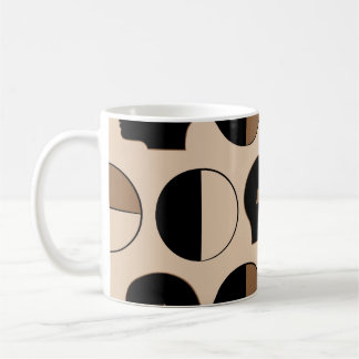 Himmelsseelenloses Muster mit menschlicher Energie Kaffeetasse