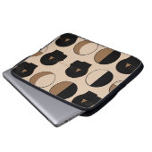 Himmelsseelenloses Muster mit menschlicher Energie Laptopschutzhülle (Vorne Knopf)