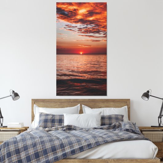 Himmelssonne Leinwanddruck (Insitu (Schlafzimmer))