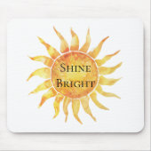 Himmelssonne Scheint Hell Mousepad (Vorne)