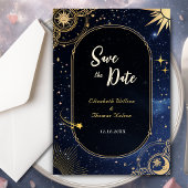 Himmelssonne und Mondhochzeit Save The Date
