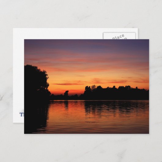 Himmelsspiegel Postkarte (Vorne/Hinten)