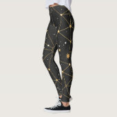 Himmelssternbild-Muster (3) Leggings (Links)