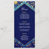 Himmelssternehmung Menükarte (Vorderseite)